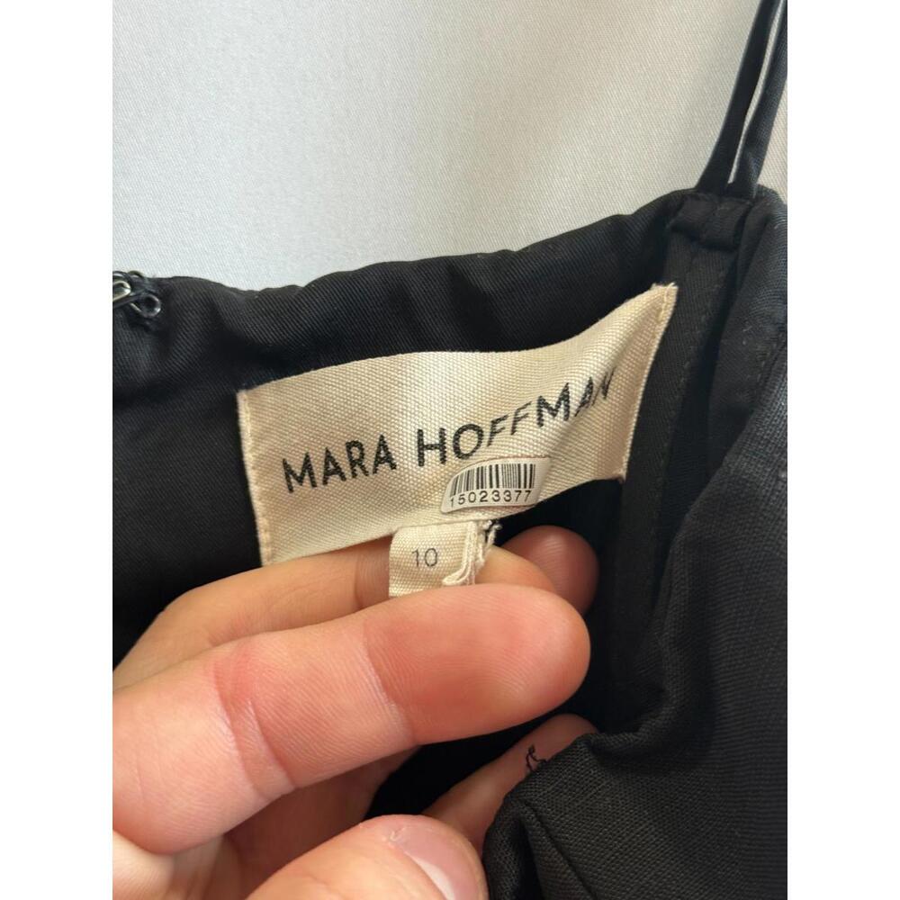 Mara Hoffman Isla Dress Size 10 Black - Picture 5 of 6